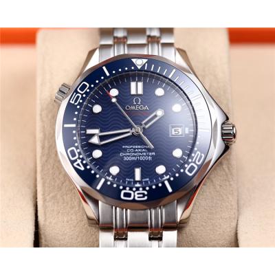 Replica Seamaster Japan Miyota 8215 Automatic Movement Mens Watch Black Dial Stainless Steel E54