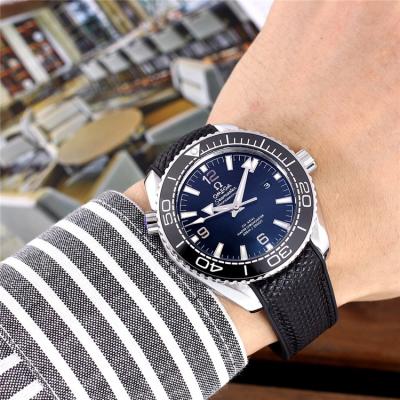 Replica Seamaster A21j Automatic Movement Mens Watch Blue Dial Rubber Strap B E69