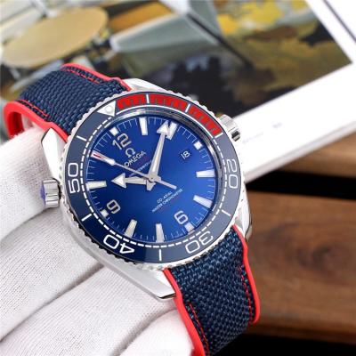 Replica Seamaster A21j Automatic Movement Mens Watch Blue Dial Rubber Strap B E69