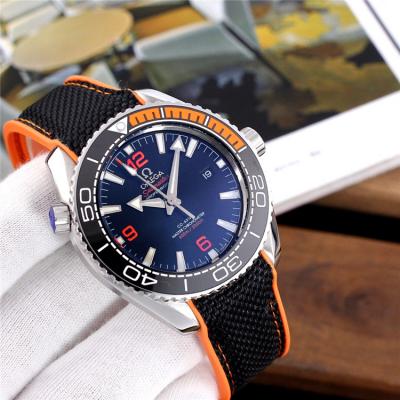 Replica Seamaster A21j Automatic Movement Mens Watch Blue Dial Rubber Strap B E69