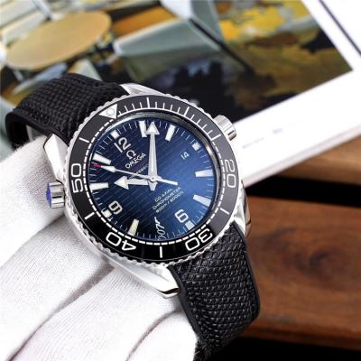 Replica Seamaster A21j Automatic Movement Mens Watch Blue Dial Rubber Strap B E69