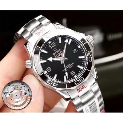 Replica Seamaster Japan Miyota 821A Automatic Movement Mens Watch Gray Dial Stainless Steel G E71