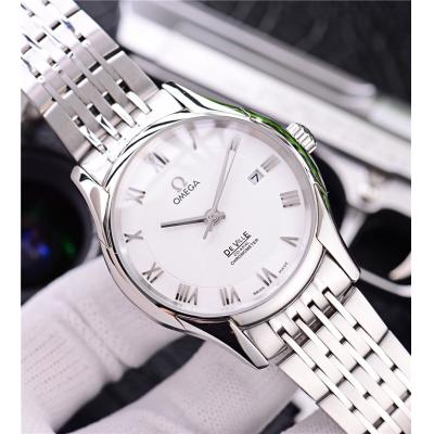 Replica De Ville A21j Automatic Movement Mens Watch White Dial Stainless Steel B E79