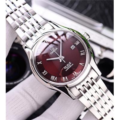 Replica De Ville A21j Automatic Movement Mens Watch White Dial Stainless Steel B E79