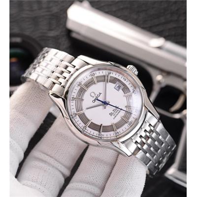 Replica De Ville A21j Automatic Movement Mens Watch White Dial Stainless Steel B E81