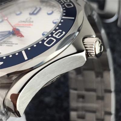 Replica Seamaster Japan Miyota 8215 Automatic Movement Mens Watch Gray Dial Stainless Steel E83