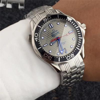 Replica Seamaster Japan Miyota 8215 Automatic Movement Mens Watch Gray Dial Stainless Steel E83