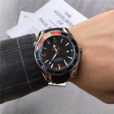 Replica Seamaster A21j Automatic Movement Mens Watch Black Dial Rubber Strap E97