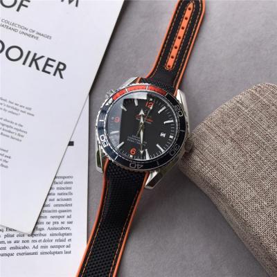 Replica Seamaster A21j Automatic Movement Mens Watch Black Dial Rubber Strap E97