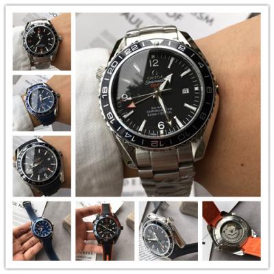 Replica Seamaster A21j Automatic Movement Mens Watch Black Dial Stainless Steel E98