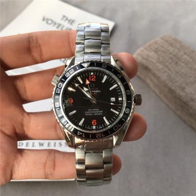 Replica Seamaster A21j Automatic Movement Mens Watch Black Dial Stainless Steel E98