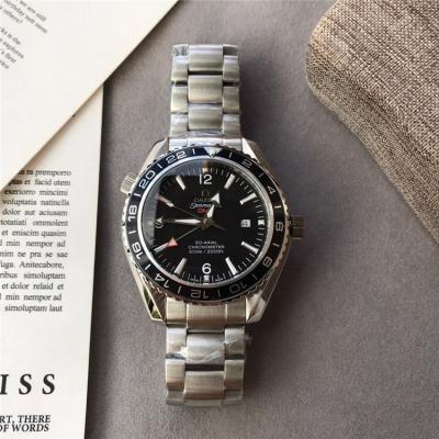 Replica Seamaster A21j Automatic Movement Mens Watch Black Dial Stainless Steel E98