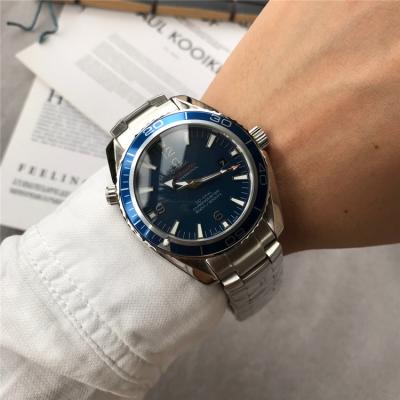 Replica Seamaster A21j Automatic Movement Mens Watch Blue Dial Stainless Steel E101