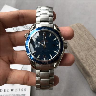 Replica Seamaster A21j Automatic Movement Mens Watch Blue Dial Stainless Steel E101