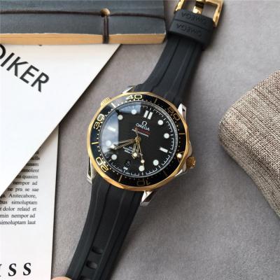 Replica Seamaster A21j Automatic Movement Mens Watch Black Dial Rubber Strap B E102