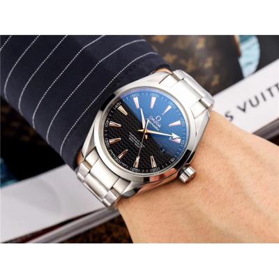 Replica Seamaster A21j Automatic Movement Mens Watch Black Dial Stainless Steel A E110