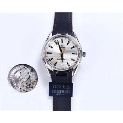 Replica Seamaster Japan Miyota 821A Automatic Movement Mens Watch Black Dial Rubber Strap E117