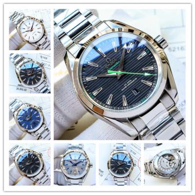 Replica Seamaster A21j Automatic Movement Mens Watch Black Dial Stainless Steel A E121