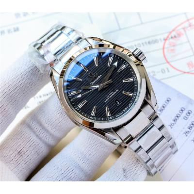 Replica Seamaster A21j Automatic Movement Mens Watch Black Dial Stainless Steel A E121