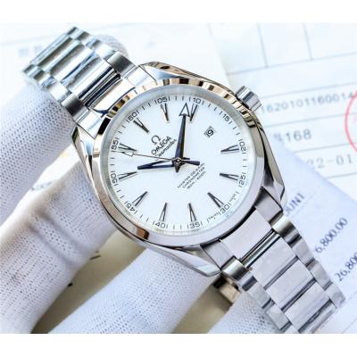 Replica Seamaster A21j Automatic Movement Mens Watch White Dial Stainless Steel B E121