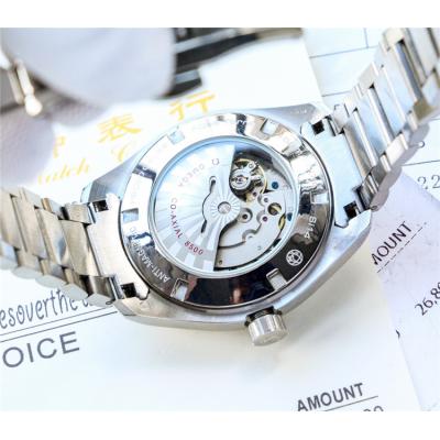 Replica Seamaster A21j Automatic Movement Mens Watch White Dial Stainless Steel B E121