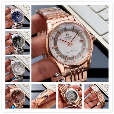 Replica De Ville A21j Automatic Movement Mens Watch White Dial Rose Gold A E127