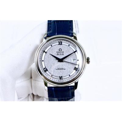 Replica De Ville Japan Miyota 8215 Automatic Movement Mens Watch White Dial Two Tone Yellow Gold E130