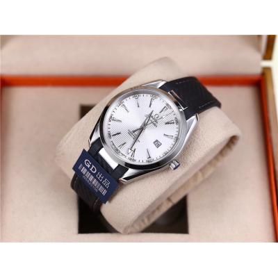 Replica Seamaster Japan Miyota 821A Automatic Movement Mens Watch Silver Dial Rubber Strap A E137