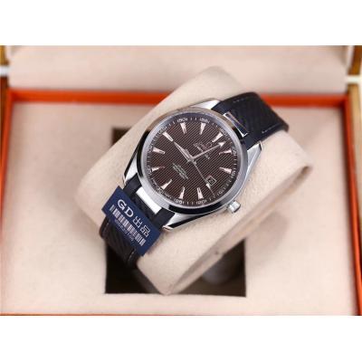 Replica Seamaster Japan Miyota 821A Automatic Movement Mens Watch Blue Dial Rubber Strap B E137