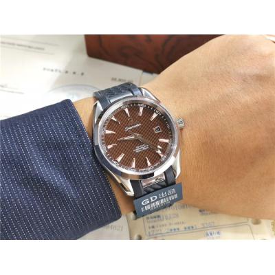 Replica Seamaster Japan Miyota 821A Automatic Movement Mens Watch Blue Dial Rubber Strap B E137