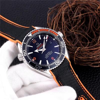 Replica Seamaster A21j Automatic Movement Mens Watch Blue Dial Nylon Strap E138