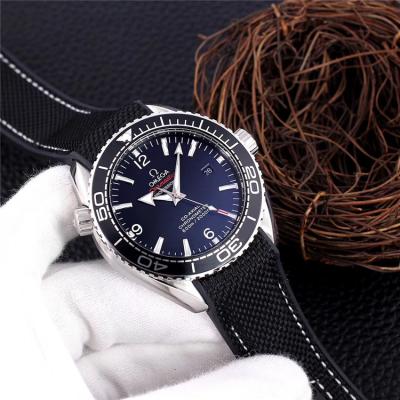 Replica Seamaster A21j Automatic Movement Mens Watch Blue Dial Nylon Strap E138