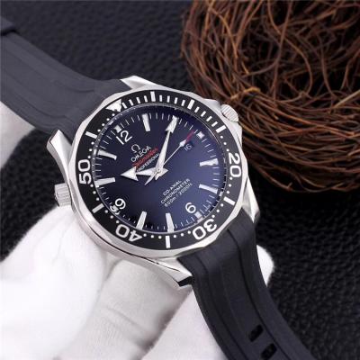 Replica Seamaster A21j Automatic Movement Mens Watch Blue Dial Stainless Steel A E139