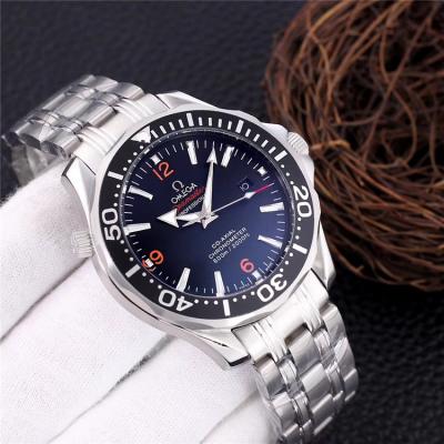 Replica Seamaster A21j Automatic Movement Mens Watch Blue Dial Stainless Steel A E139