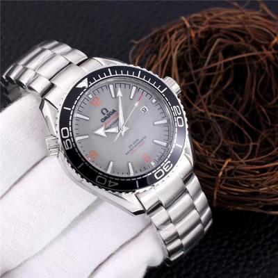 Replica Seamaster A21j Automatic Movement Mens Watch Black Dial Stainless Steel B E139