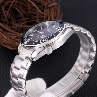 Replica Seamaster A21j Automatic Movement Mens Watch Black Dial Stainless Steel B E139