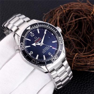 Replica Seamaster A21j Automatic Movement Mens Watch Black Dial Stainless Steel B E139