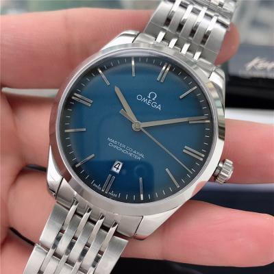 Replica Seamaster Japan Miyota 8215 Automatic Movement Mens Watch Blue Dial Stainless Steel E147