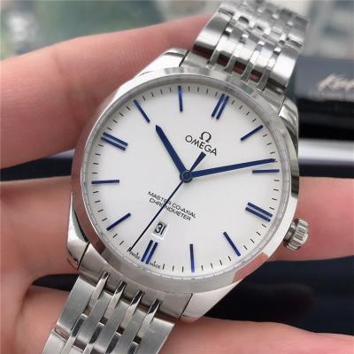 Replica Seamaster Japan Miyota 8215 Automatic Movement Mens Watch Blue Dial Stainless Steel E147