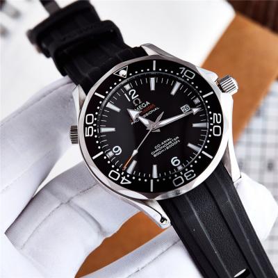 Replica Seamaster Japan Miyota 8215 Automatic Movement Mens Watch Black Dial Stainless Steel E153