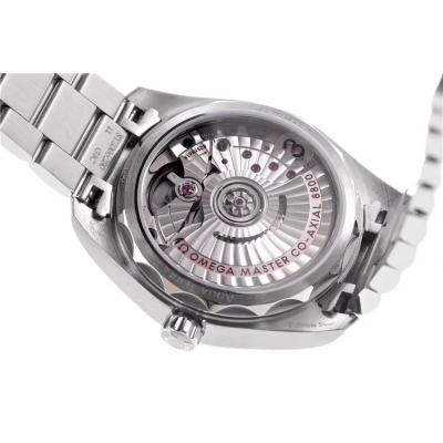 Replica Seamaster A21j Automatic Movement Womens Watch White Dial Stainless Steel E155