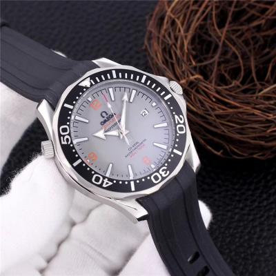 Replica Seamaster A21j Automatic Movement Mens Watch Black Dial Rubber Strap A E171