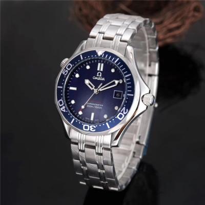 Replica Seamaster A21j Automatic Movement Mens Watch Blue Dial Stainless Steel A E172