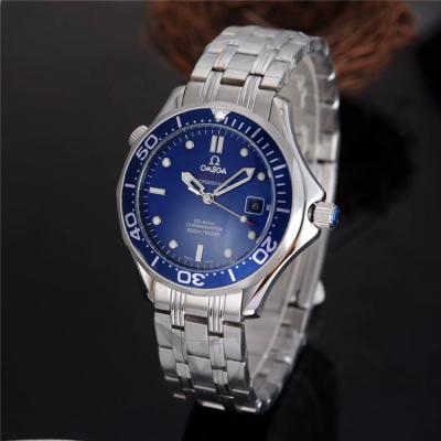 Replica Seamaster A21j Automatic Movement Mens Watch Blue Dial Stainless Steel A E172