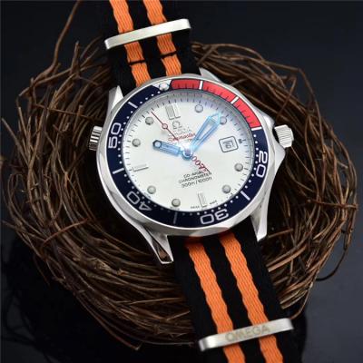 Replica Seamaster A21j Automatic Movement Mens Watch White Dial Nylon Strap E173