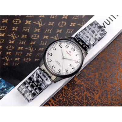 Replica De Ville A21j Automatic Movement Mens Watch White Dial Stainless Steel B E197