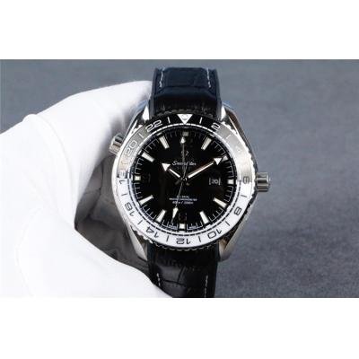 Replica Seamaster A21j Automatic Movement Mens Watch Black Dial Rubber Strap A E208