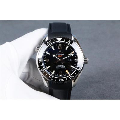 Replica Seamaster A21j Automatic Movement Mens Watch Black Dial Rubber Strap A E208