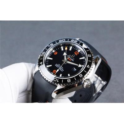 Replica Seamaster A21j Automatic Movement Mens Watch Black Dial Rubber Strap A E208