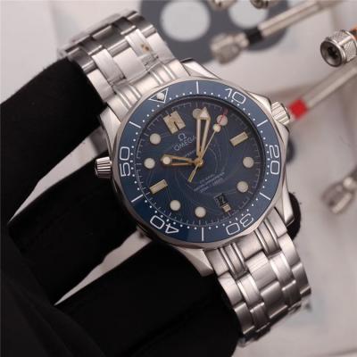 Replica Seamaster A21j Automatic Movement Mens Watch Blue Dial Stainless Steel B E216